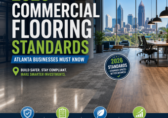 Illustration of 2026 Commercial Flooring Standards Atlanta Businesses Must Know