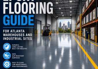 epoxy flooring for Atlanta warehouses illustration for Epoxy Flooring Guide for Atlanta Warehouses and Industrial Sites