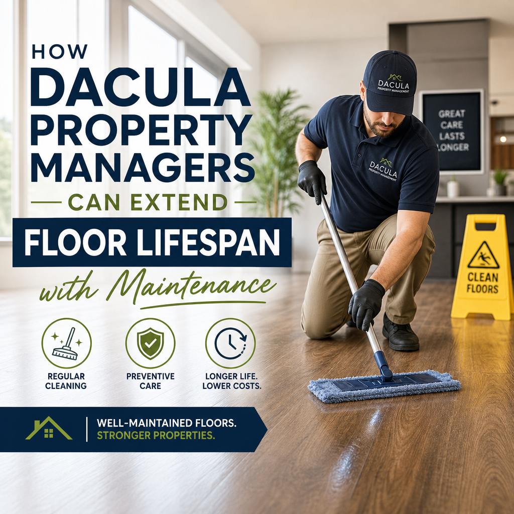 floor maintenance illustration for How Dacula Property Managers Can Extend Floor Lifespan with Maintenance