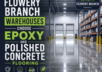 Illustration of Why Flowery Branch Warehouses Choose Epoxy and Polished Concrete Flooring